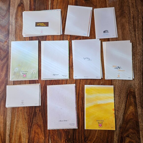 Vintage 70s Mod Unused Clean Greeting Card Lot of 10 Get Well Soon Sickness - Picture 6 of 6